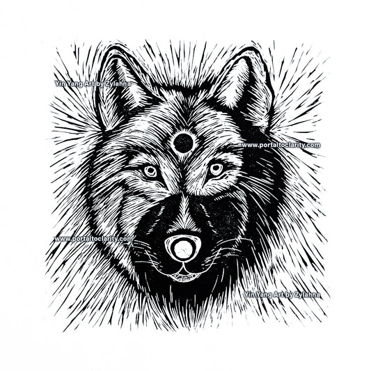 Yin Yang Wolf